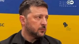 Дерганый Зеленский на переговорах в Мюнхене 14.02.2026