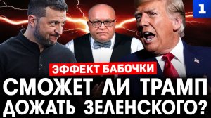 Эффект бабочки. Сможет ли Трамп дожать Зеленского?