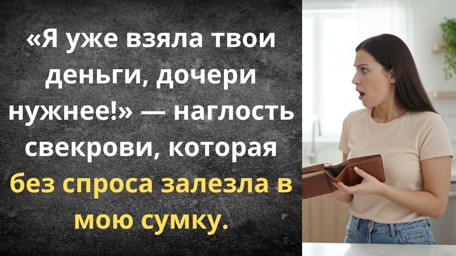 Свекровь без спроса забрала мою премию | Истории из жизни смотреть онлайн