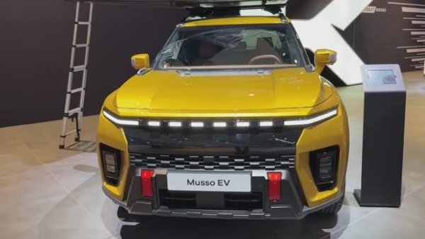 KGM Musso EV 2026 обзор