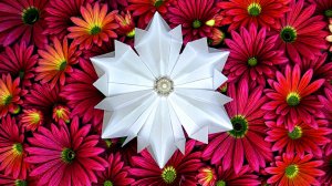 ЦВЕТОК ИЗ БУМАГИ оригами легко и просто СДЕЛАЙ САМ к 8 марта