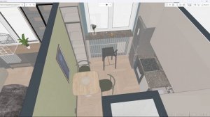 Концепция двухкомнатной квартиры в Планоплане: обоснование планировочного решения.