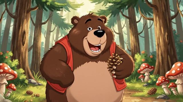 Мишка косолапый по лесу идёт смотреть онлайн