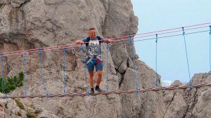 Ай-Петри, Крым. Подвесной мост. 2024 год