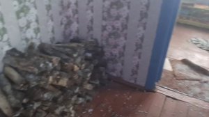 Рутина наших дней, топим печи, перевозим матрасы и туи.