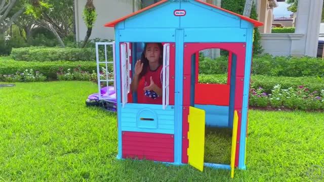 Nastya is looking for a new playhouse to hide смотреть онлайн