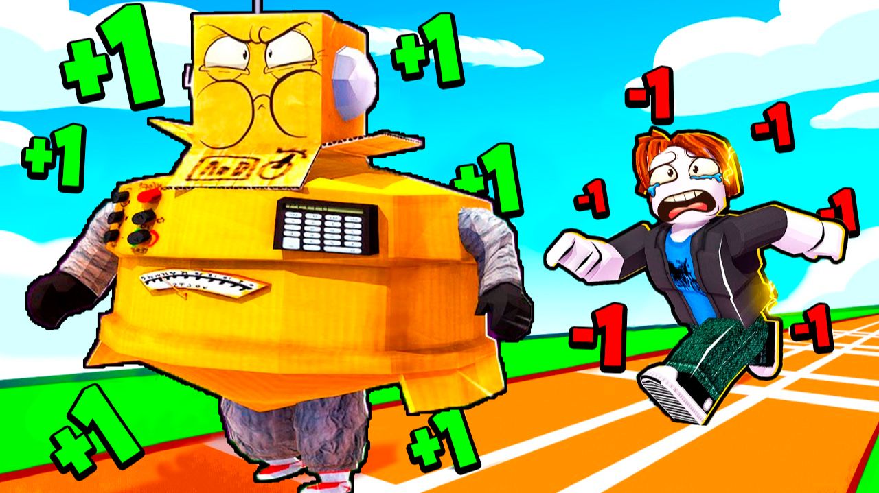 РОБЛОКС но КАЖДУЮ СЕКУНДУ я ПОЛУЧАЮ +1 ЕДЫ ЧТОБЫ БЕЖАТЬ 😱 ROBLOX +1 Food Every Second смотреть онлайн