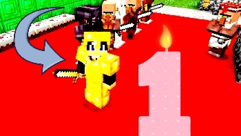 ЖИТЕЛИ УСТРОИЛИ МНЕ ПРАЗДНИК В МАЙНКРАФТ | Tolya Minecraft