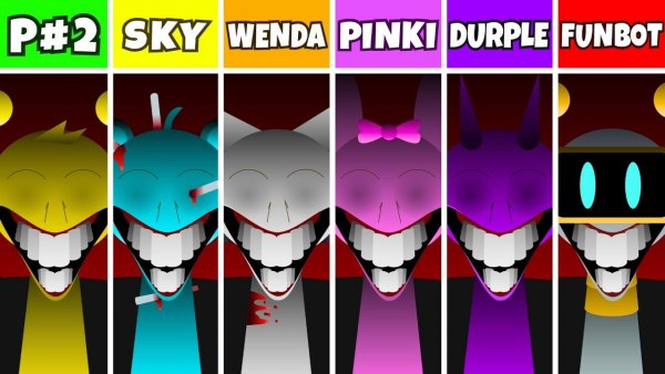 INCREDIBOX SPRUNKI: НО SKY ⚔️ WENDA ⚔️ PINKI ⚔️ DURPLE ⚔️ FUNBOT! 🌌💊💖💜🤖
