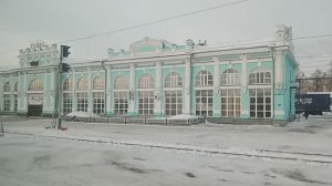 Прибытие на станцию Тайга февральским днём