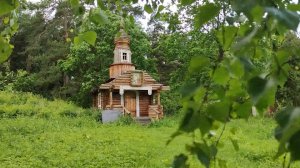 Часовня Сергия Радонежского в Салтыковском лесопарке