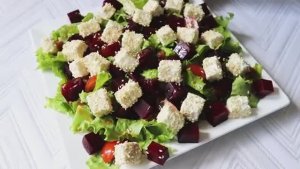 Салат 🥗 как в ресторане 🍽️ за 10 минут ⏱️ — стильно ✨, вкусно 😋, эффектно 💥!