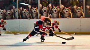 хоккей, мыши играют в хоккей, мышиный хоккей. hockey. Mice play hockey mouse hockey. #gags #mice