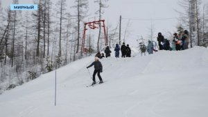 На «Алмазной долине» открыли сезон с горными лыжами и сноубордами