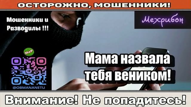 Мошенники звонят по телефону _ Мама назвала тебя веником ( сборник ). смотреть онлайн