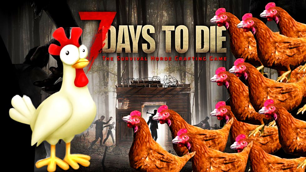 ➤ Куриный пранк 7 Days To Die |Вне кадра|