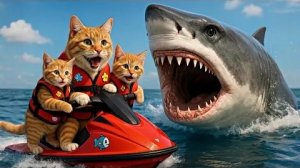 Мама-Кошка Подстригает мех на ферме и Шьет Тигровую шапочку Для Котят Дома🐾🎩🐯