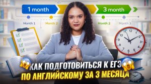 Как подготовиться к ЕГЭ по английскому за 3 месяца, если 11 лет ничего не делал?