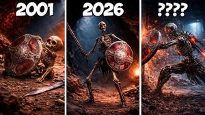 СКЕЛЕТ СО ЩИТОМ ИЗ МЕМОВ! ЭВОЛЮЦИЯ ЛЕГЕНДАРНОГО СКЕЛЕТА КОТОРОГО ВСЕ ЗНАЮТ (ДА ВЕДЬ?) РЕАКЦИЯ