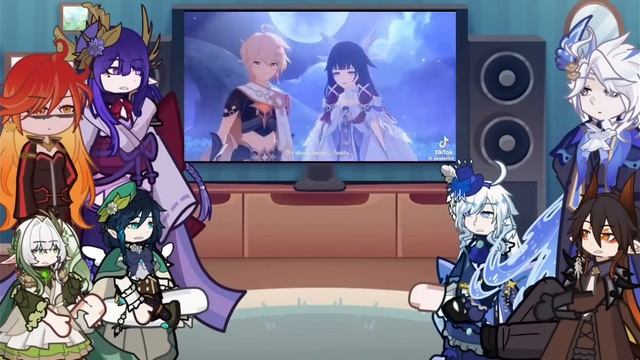 Genshin impact react to nod-krai 6.3 cutscene || Final Battle ||. смотреть онлайн