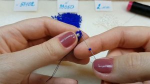 Плетём браслет из бисера и бусин 🌞