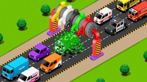 Раскрашиваем игрушки для уличного транспорта - Игрушечные машинки для ДЕТЕЙ