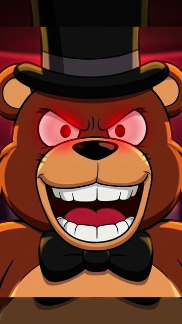 Фредди фазбер против Марио 6секундное видео