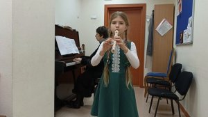 Сальникова Рада. Л.Бекман " Ёлочка ", РНП " Во поле береза стояла"