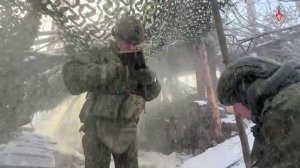 Боевая работа расчета САУ «Гвоздика» ГрВ «Запад»