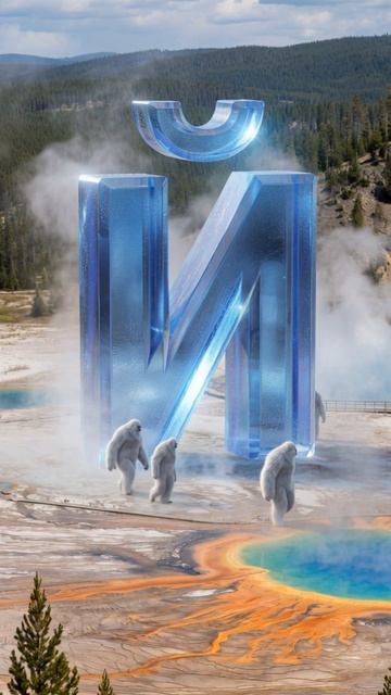 🌋 БУКВА Й: Йеллоустоун! Вулкан и гейзеры 💨 #shorts