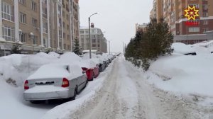 Чебоксары противостоят снежной стихии. Продолжает действовать «желтый» уровень опасности