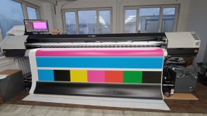 Обзор и запуск Рулонного УФ принтера UNIVERSAL UD-32R3AAW.  3,2 метра, EPOSN i3200, 2 шт