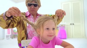 Настя и папа - серии про принцесс