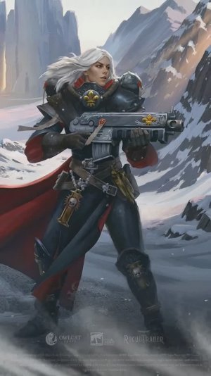 Сестра Арджента из Warhammer 40k Rogue Trader