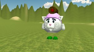 Как сделать скин Кошко-мыши из Растения против зомби в чикен ган