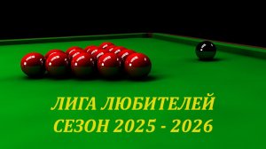 Снукер. Лига любителей. Сезон 2025-2026. Play-Off