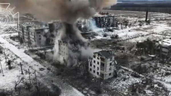 Авиаудар по ПВД ВСУ в н.п Ветеринарное Харьковской обл.