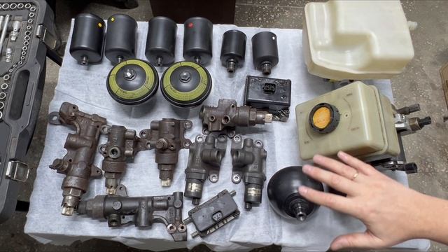 Ремонт гидроподвески LX570 LX470 Частые ошибки (Часть 1)