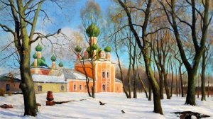 Зимние пейзажи художника Игоря Лемехова