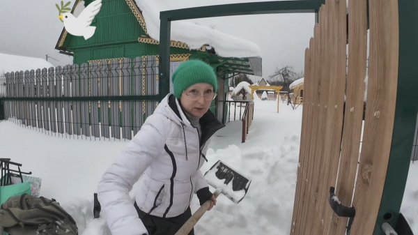 6 соток в середине февраля 2026 года. Сезон открыт. Роман со снегом ))