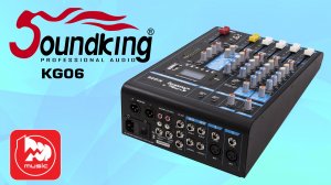 SOUNDKING KG06 - микшер со встроенным проигрывателем и рекордером