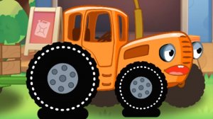 Мультики Для Детей, По Полям Весело Едем к Вам На Тракторе