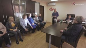 Депутат Государственной думы Александр Коган встретился с сотрудниками ОАО «Химволокно»