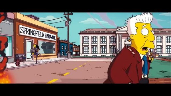 Симпсоны в кино 2007 трейлер полнометражного мультфильма