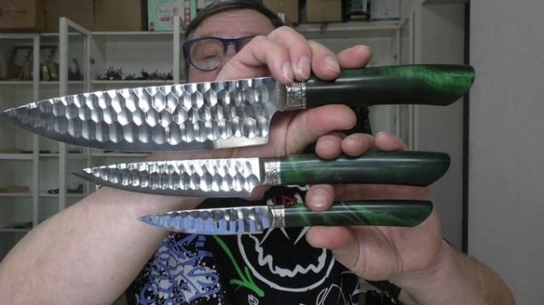 Ножи для кухни с анти прилипанием продуктов. Мастерская "СЛОН & Ко."