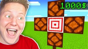 1000$ Попади в Мишень в Майнкрафт