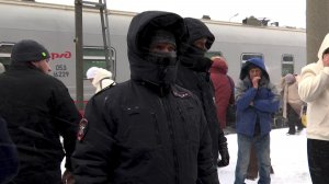 Сотрудники транспортной полиции отмечают профессиональный праздник