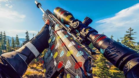 COD Warzone Solo Win Sniper HAWKER HX