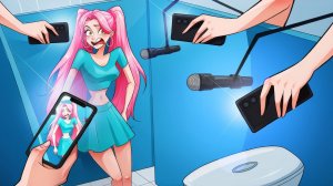 КТО-ТО СЛЕДИТ ЗА МНОЙ В ТУАЛЕТЕ 👁️ - Личный Дневник