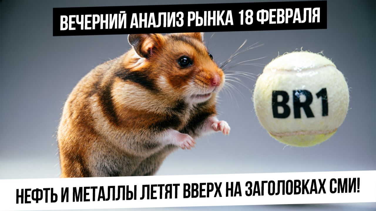 Вечерний анализ рынка 18 февраля. НЕфть улетает вверх на заголовках СМИ! Рынок РФ держится высоко! смотреть онлайн